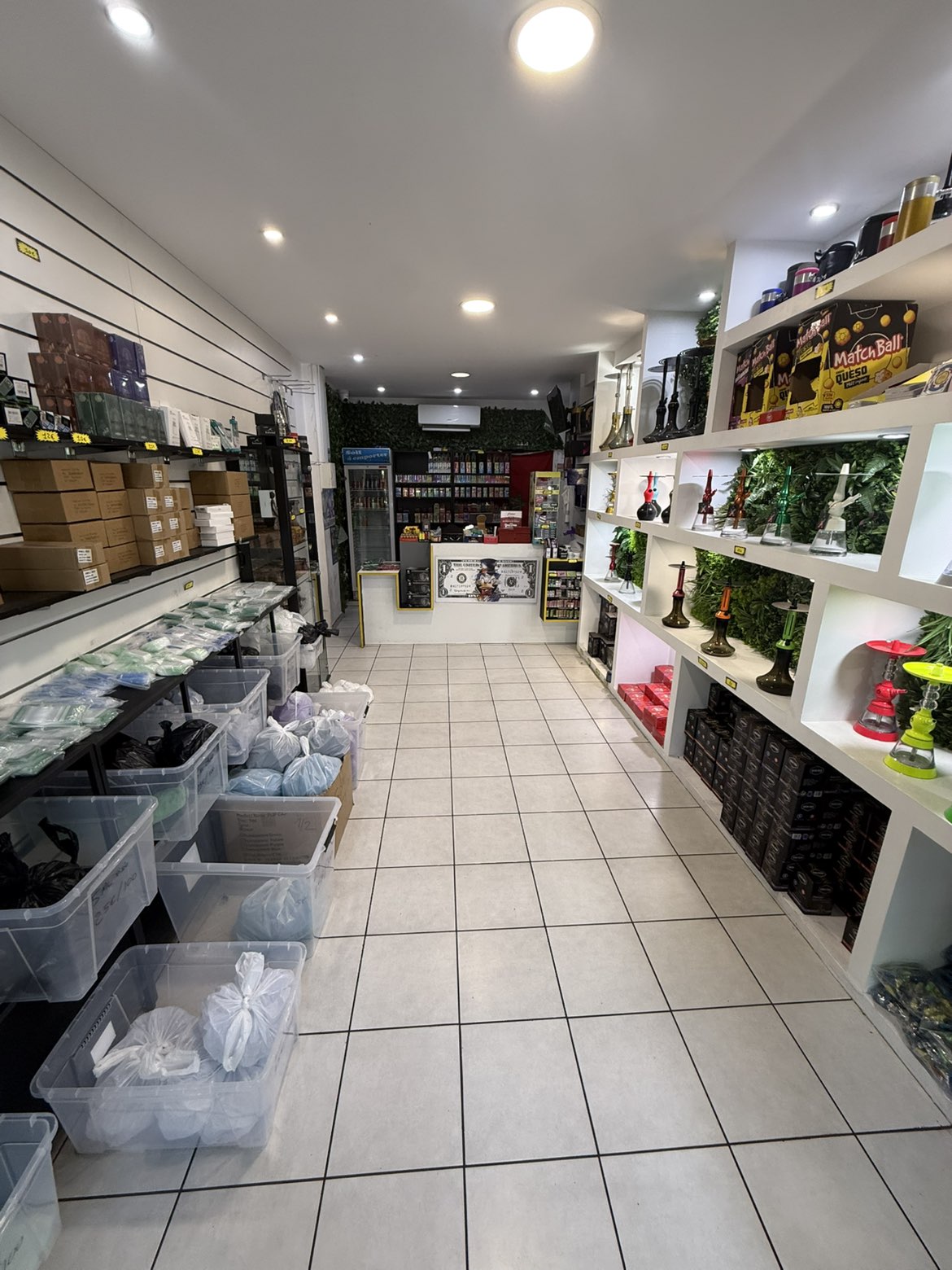 Vue générale de la boutique KingSmoke